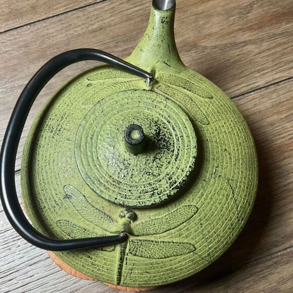 Vintage Asian Cast Iron Tea Kettle - Picture 7 of 7